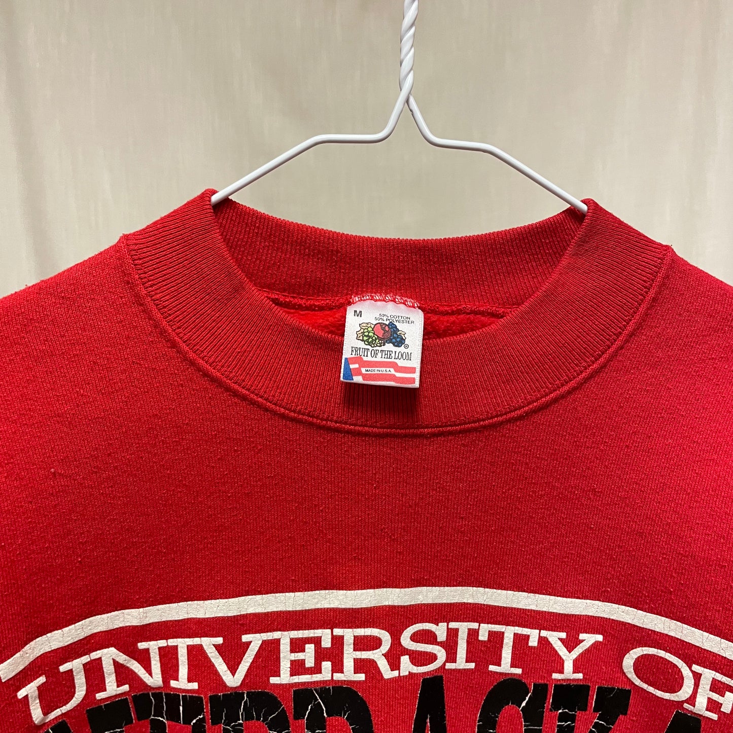 Vintage Nebraska Huskers Crewneck M
