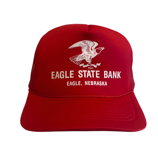 Vintage Eagle Nebraska State Bank Snapback Hat