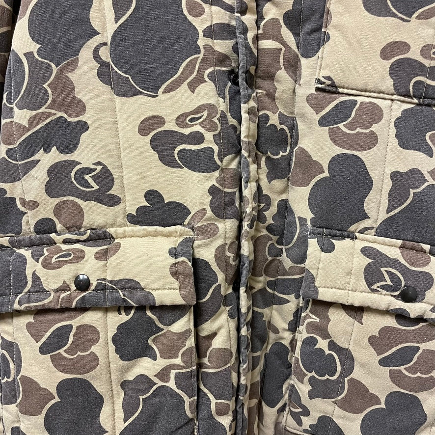 Vintage Duck Camo Coat Jacket XL