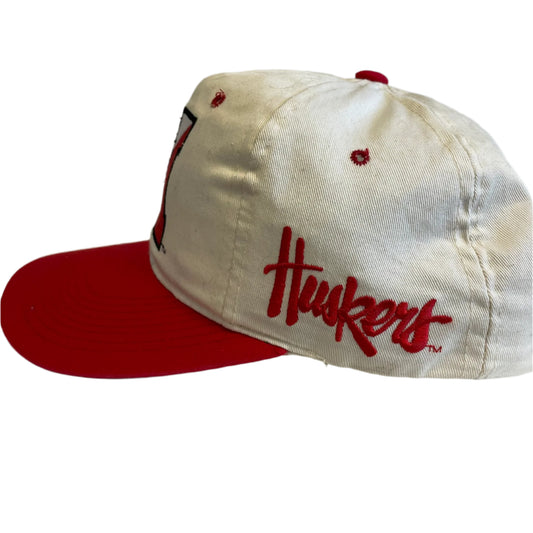 Vintage Nebraska Huskers Snapback Hat