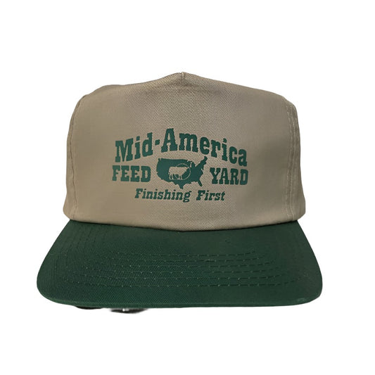 Vintage Mid America Feed Yard Snapback