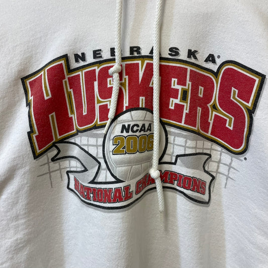 Nebraska Huskers Volleyball National Champions 2006 Hoodie L