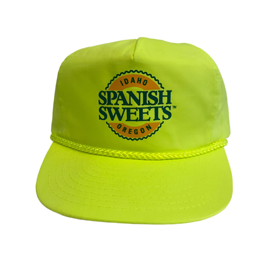Vintage Spanish Sweets Idaho Oregon Zipback Hat