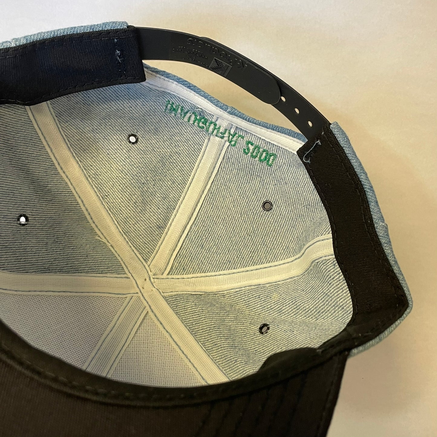 Vintage John Deere Denim Snapback Hat NWT