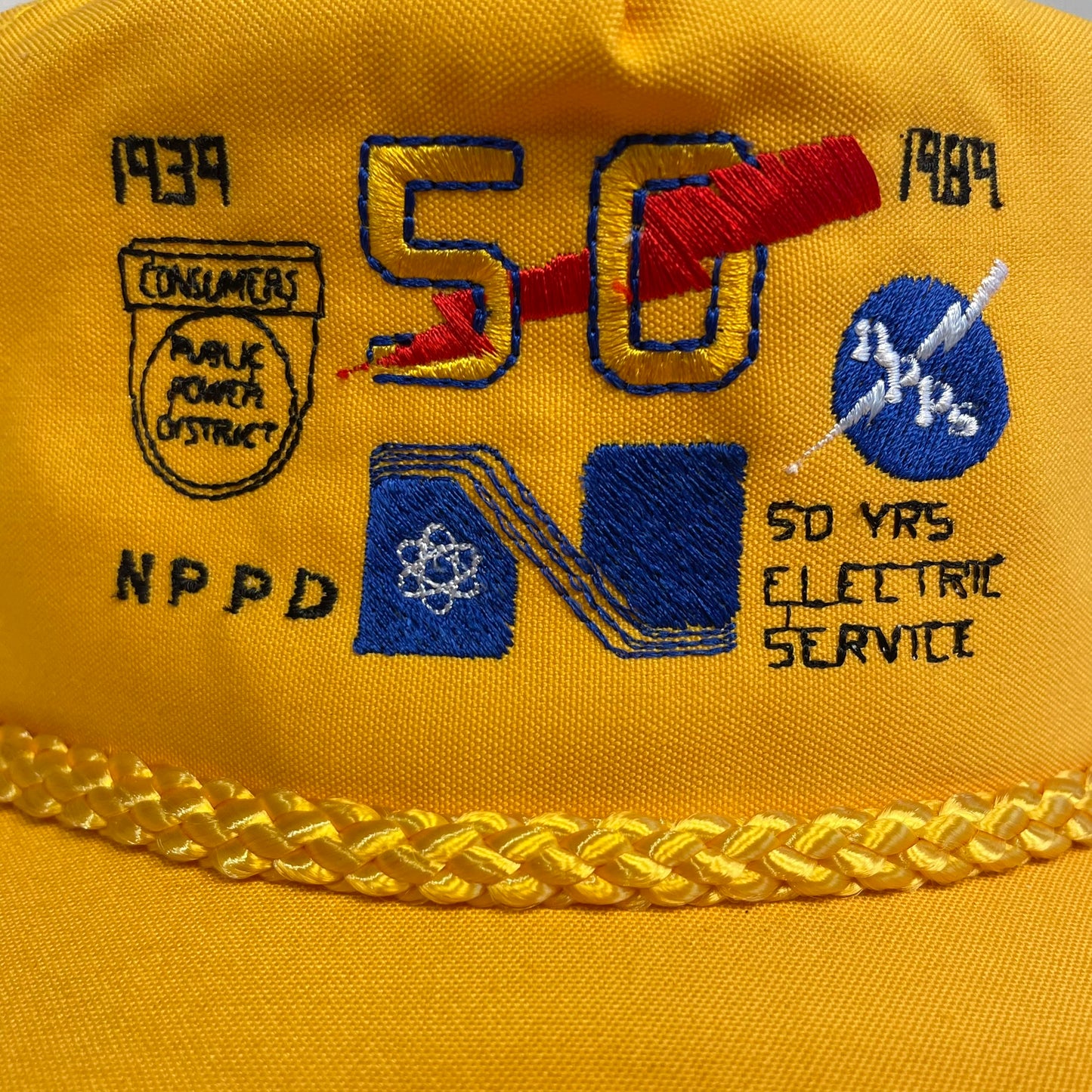 Vintage Power District Strapback Hat
