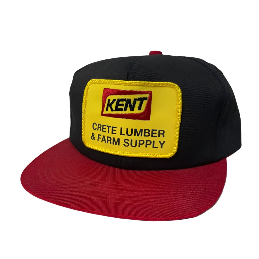 Vintage Kent Crete Lumber and Farm Snapback
