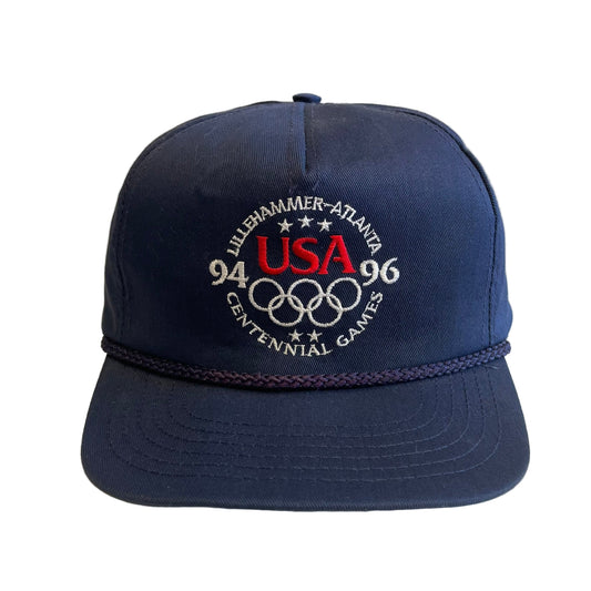 Vintage Olympics Norway 1994 Atlanta 1995 Strapback Hat