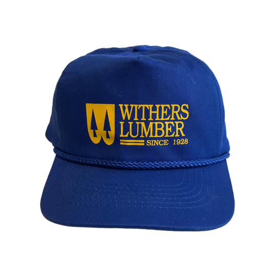 Vintage Withers Lumber Snapback Hat