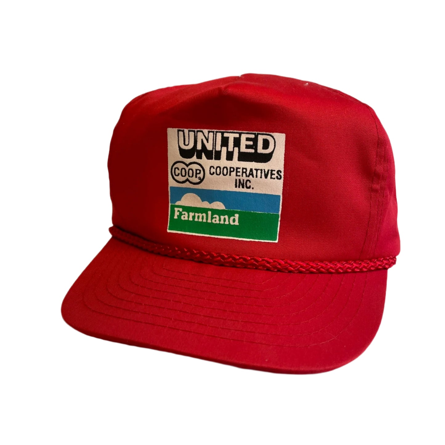 Vintage United COOP Farmland Zipback Hat