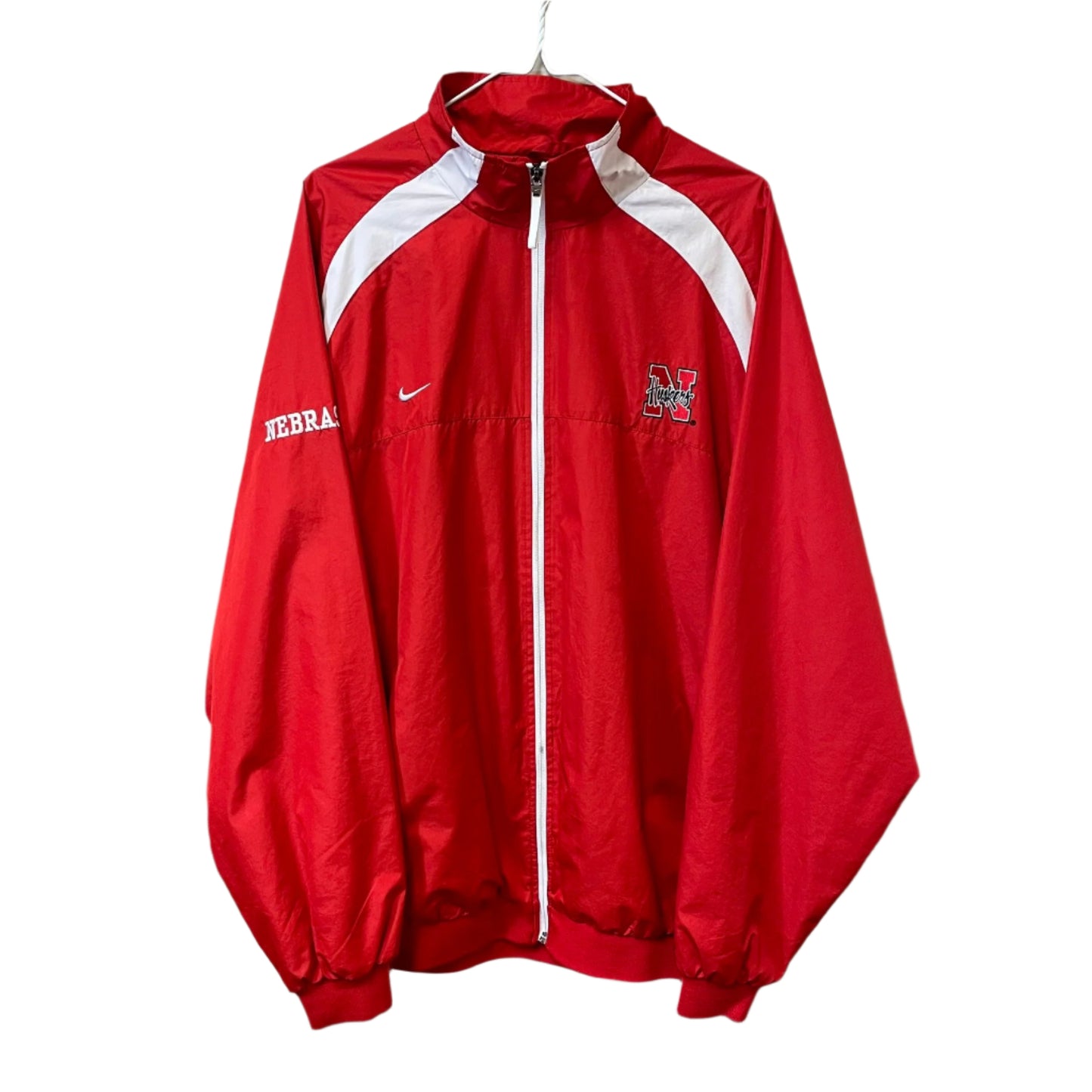 Vintage Nebraska Huskers Nike Windbreaker Jacket XL