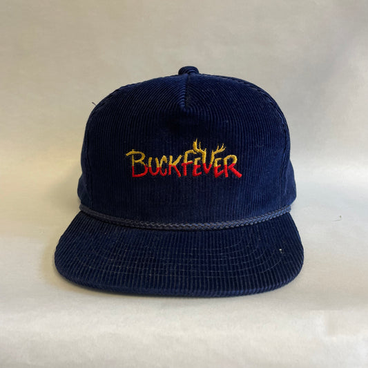 Vintage Buckfever Corduroy Snapback Hat
