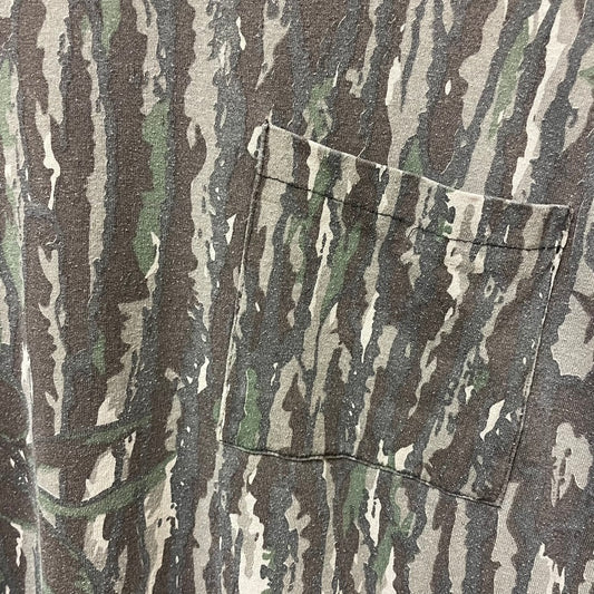 Vintage REALTREE Camo Long Sleeve Pocket Shirt L