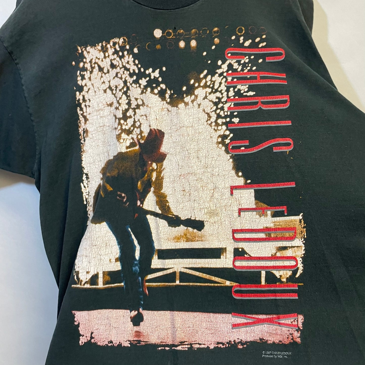 Vintage Chris Ledoux 1997 Tour Shirt XL
