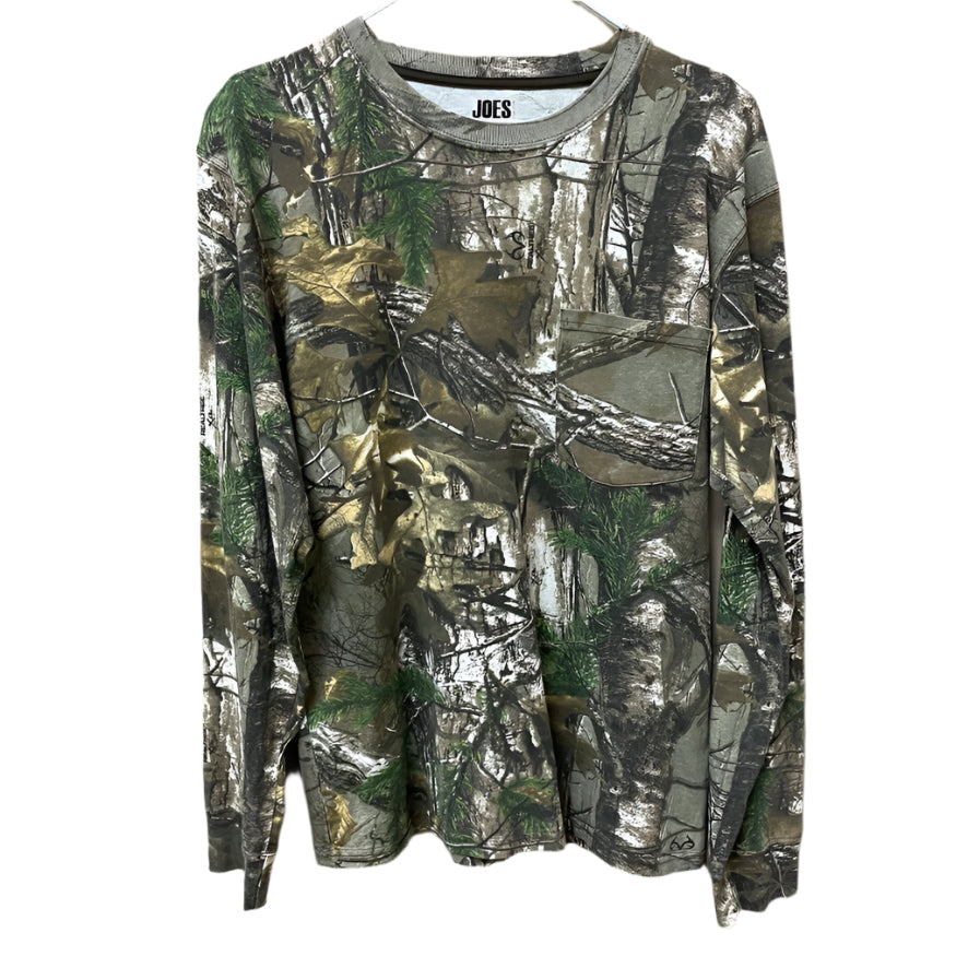 Realtree Camo Long Sleeve Shirt M