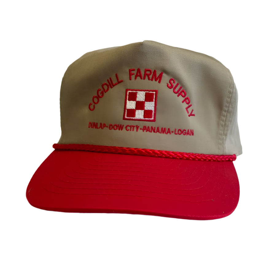 Vintage Cogdill Farm Supply Purina Snapback Hat
