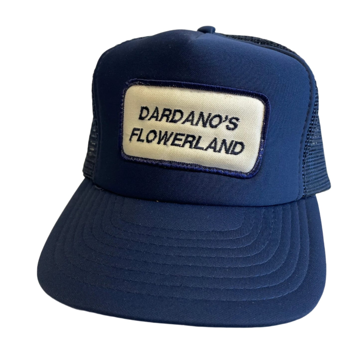 Vintage Dardano's Flowerland Patch Snapback Trucker Hat