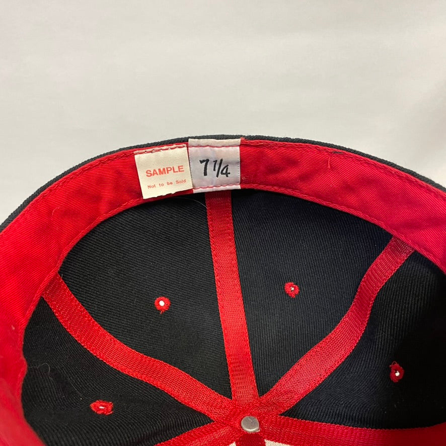 Vintage Nebraska Huskers SAMPLE Fitted 7 1/4 Hat