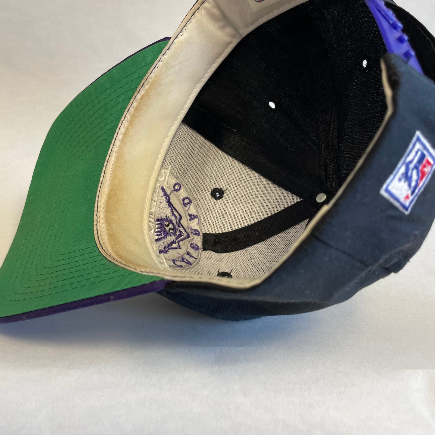 Vintage Colorado Rockies The Game Snapback Hat
