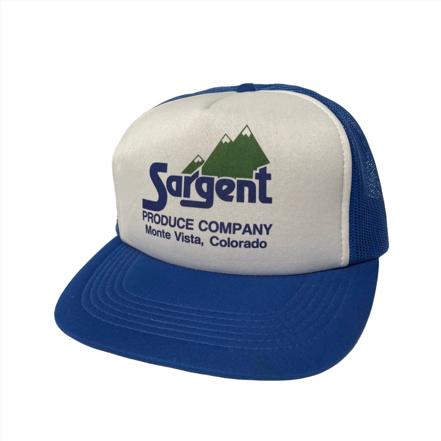Vintage Sargent Monte Vista, Colorado Snapback Hat