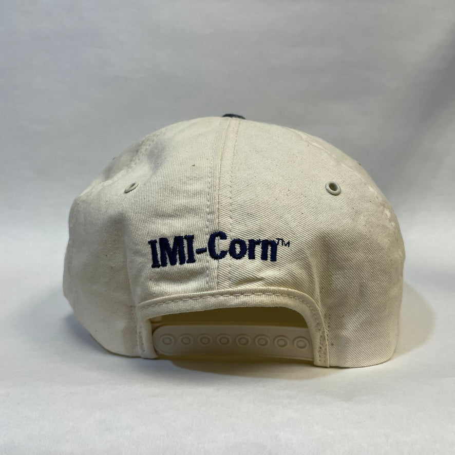 Vintage Lightning Strike Once IMI Corn Snapback Hat