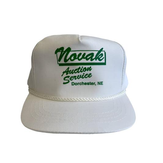 Vintage Novak Auction Service Dorchester, NE Snapback Hat