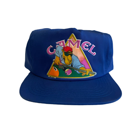 Vintage Joe Camel Cigarette Billiards Snapback hat
