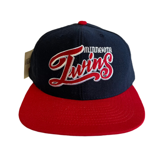 Vintage Minnesota Twins Snapback Hat NWT