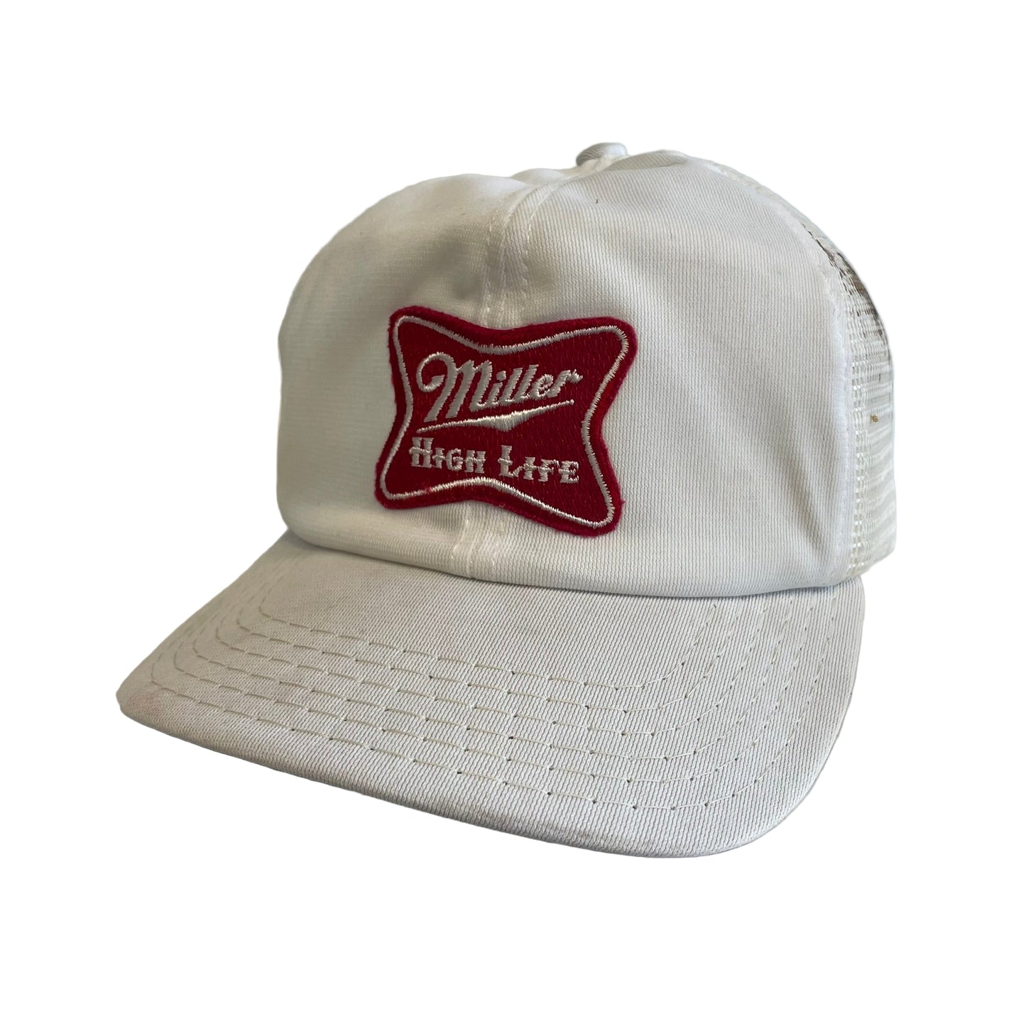 Vintage Miller High Life Beer Snapback Trucker Hat