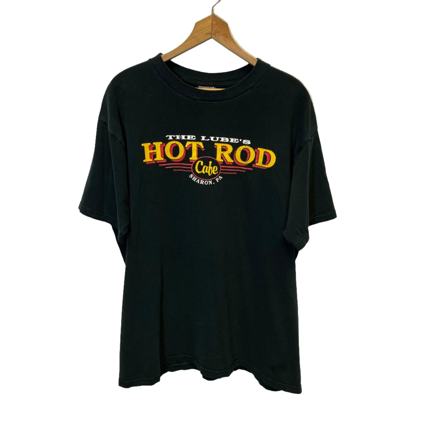 Vintage The Lube's Hot Rod Cafe Shirt XL