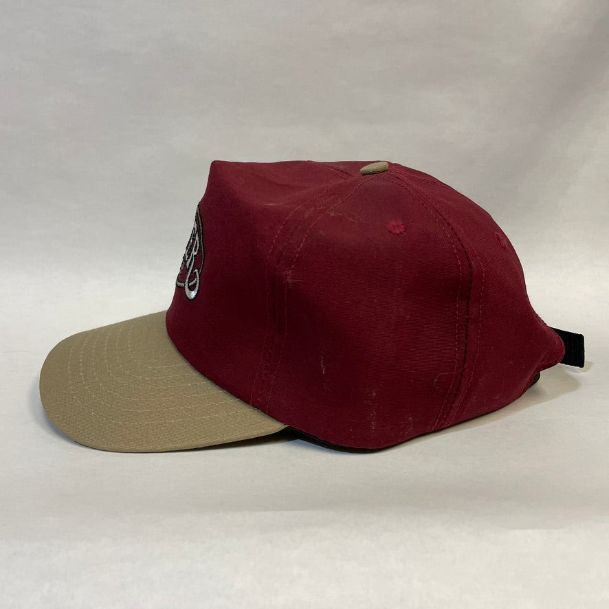 Vintage Weaver Leather Strapback