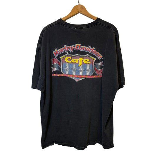 Vintage Harley Davidson Cafe Las Vegas Shirt XXL