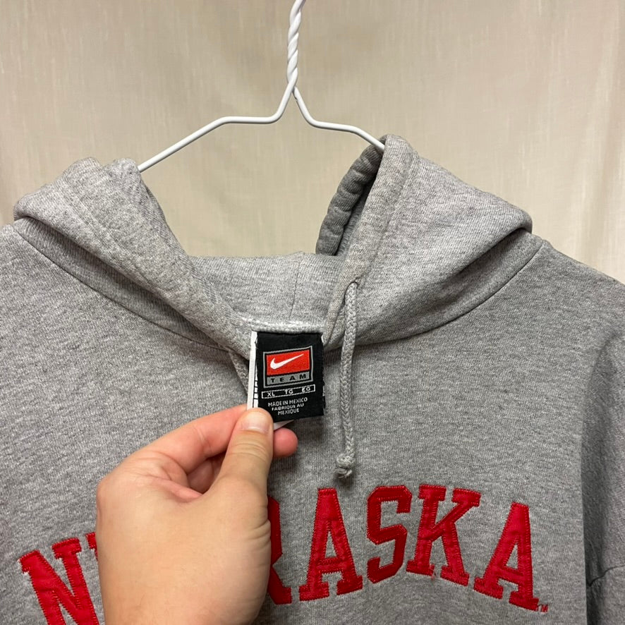 Vintage Nebraska Huskers Nike Hoodie XL