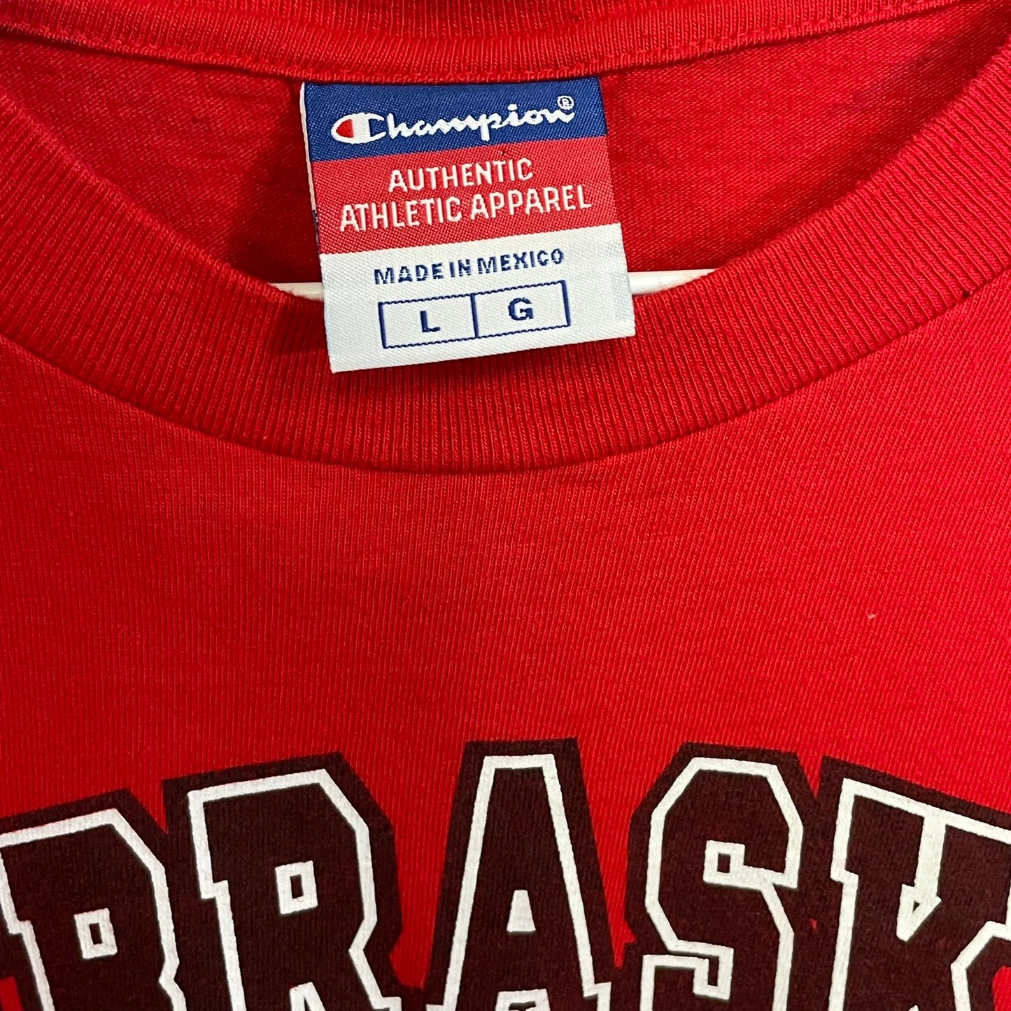 Vintage Nebraska Huskers Baseball 2001 College World Series Shirt L