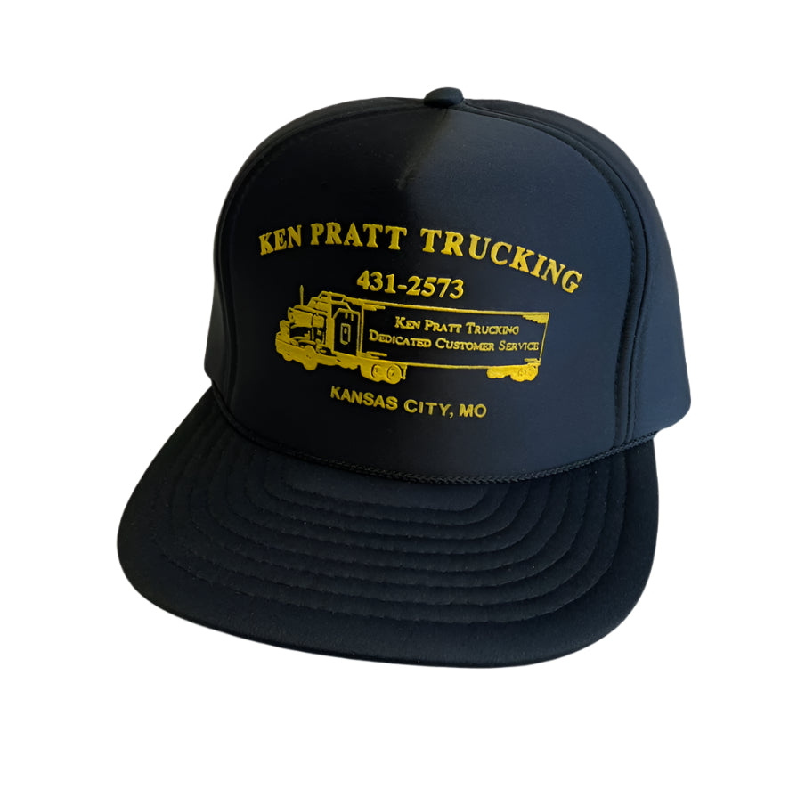Vintage Ken Pratt Trucking Kansas City, MO Snapback Hat