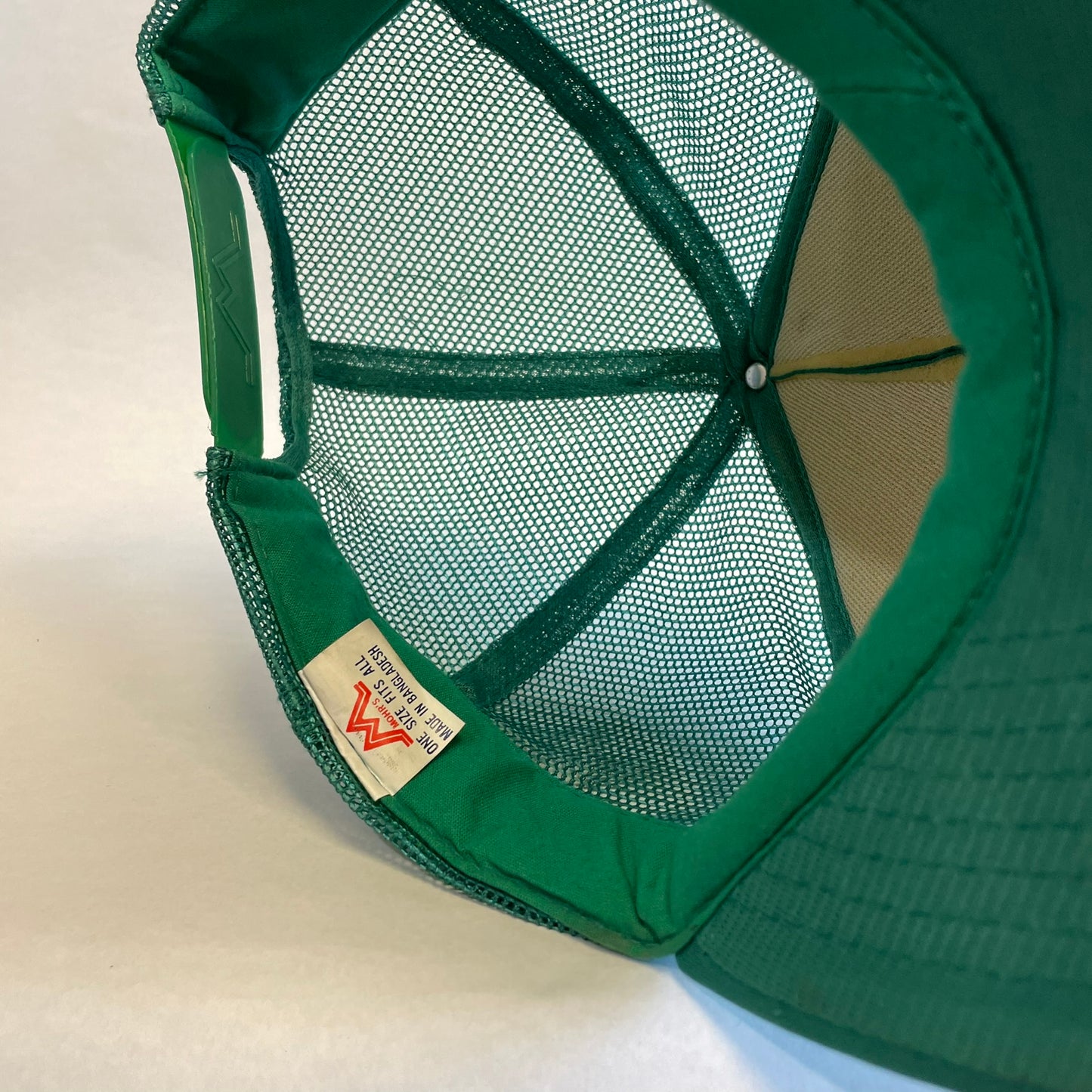 Vintage Keenan's Packing Supply Four Leaf Clover Snapback Trucker Hat