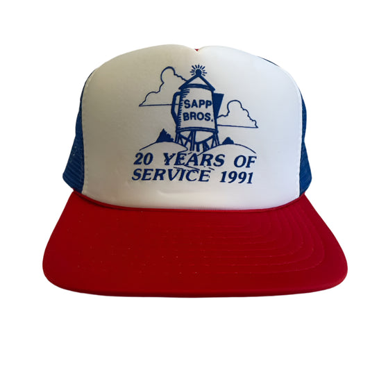 Vintage Sapp Bros 1991 Snapback Hat