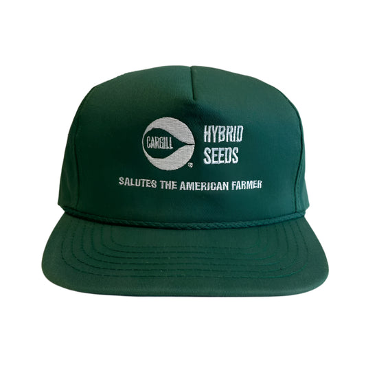 Vintage Cargill Hybrid Seeds Snapback Hat