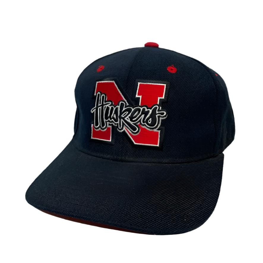 Vintage Nebraska Huskers SAMPLE Fitted 7 1/4 Hat