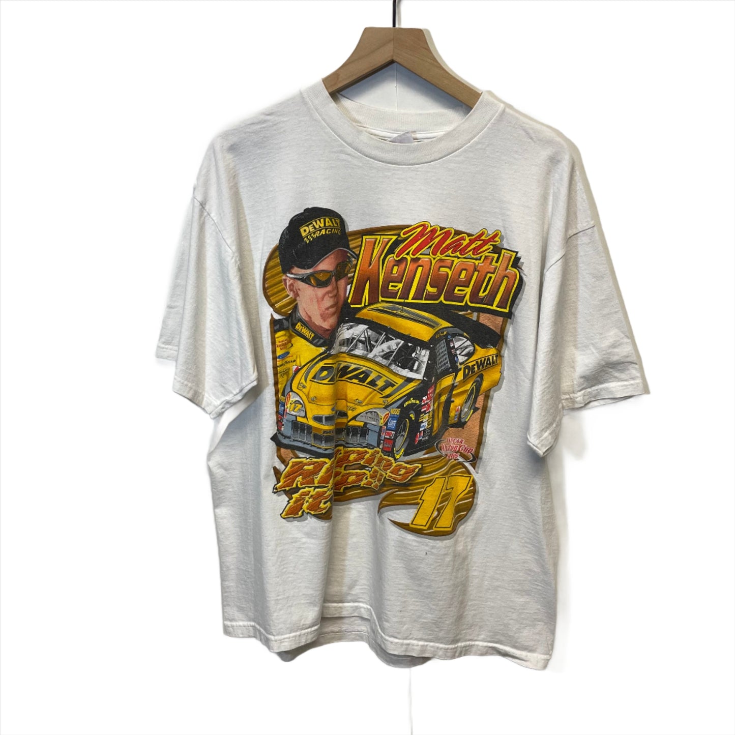 Vintage Matt Kenseth NASCAR Racing Graphic Shirt XL