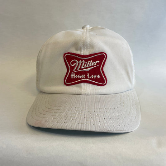 Vintage Miller High Life Beer Snapback Trucker Hat