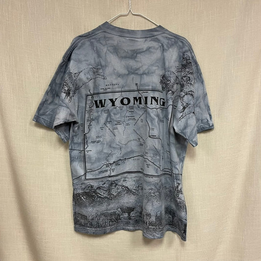 Vintage Wyoming AOP Shirt XL