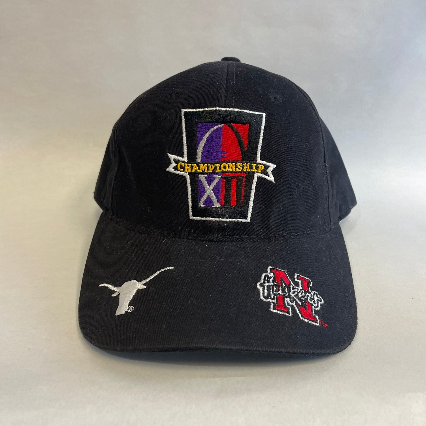 Vintage Nebraska Huskers BIG 12 Championship Snapback Hat