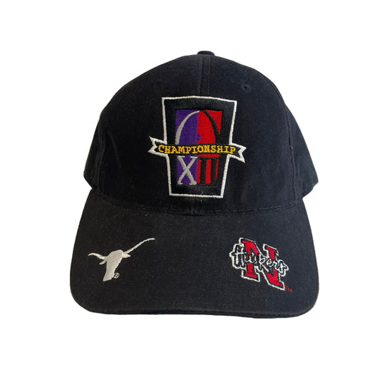Vintage Nebraska Huskers BIG 12 Championship Snapback Hat