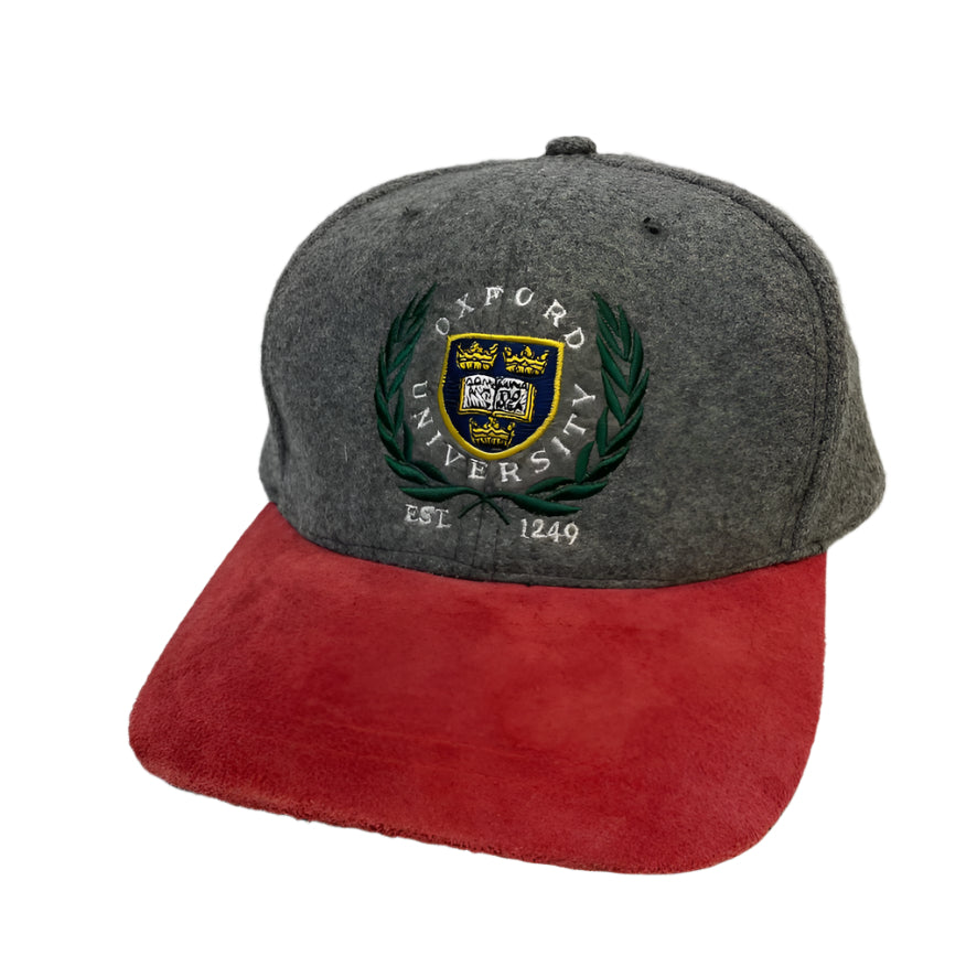 Vintage Oxford University Wool Strapback