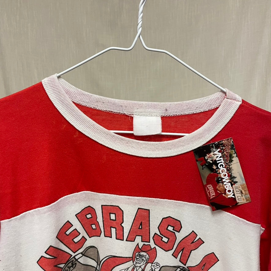 Vintage Nebraska Huskers 80s Shirt M