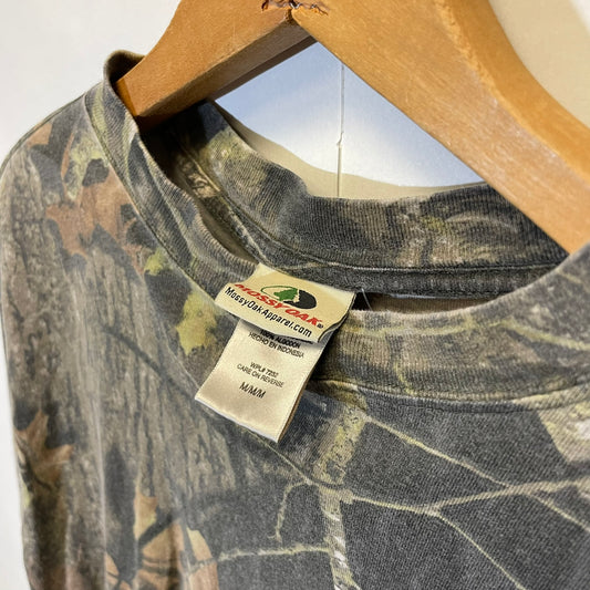 Vintage Mossy Oak Long Sleeve Shirt M