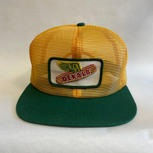 Vintage Dekalb K-Brand Mesh Snapback Trucker Hat