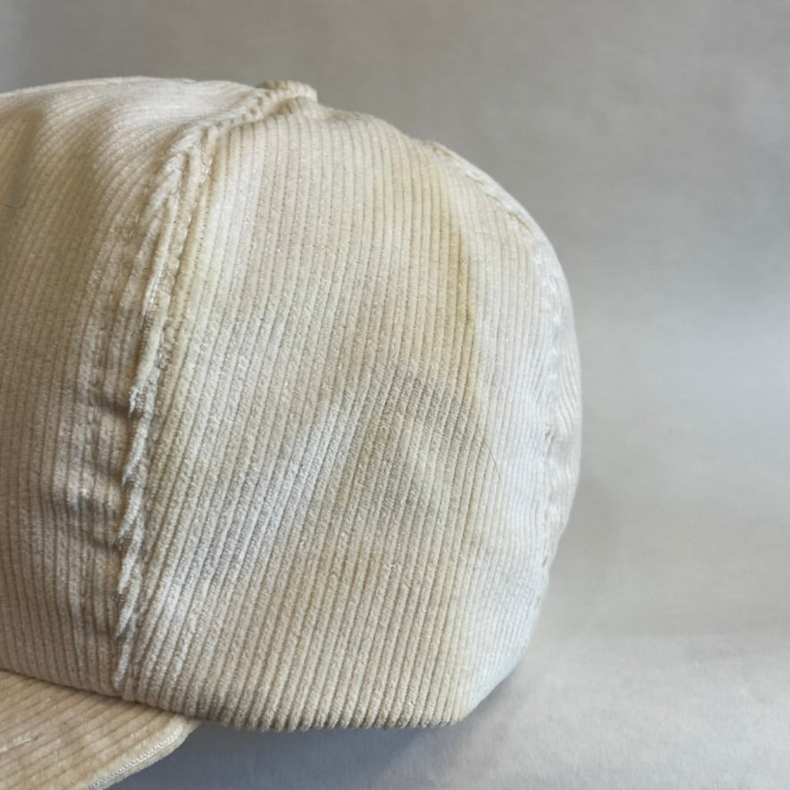 Vintage Woodmen Corduroy Snapback Hat