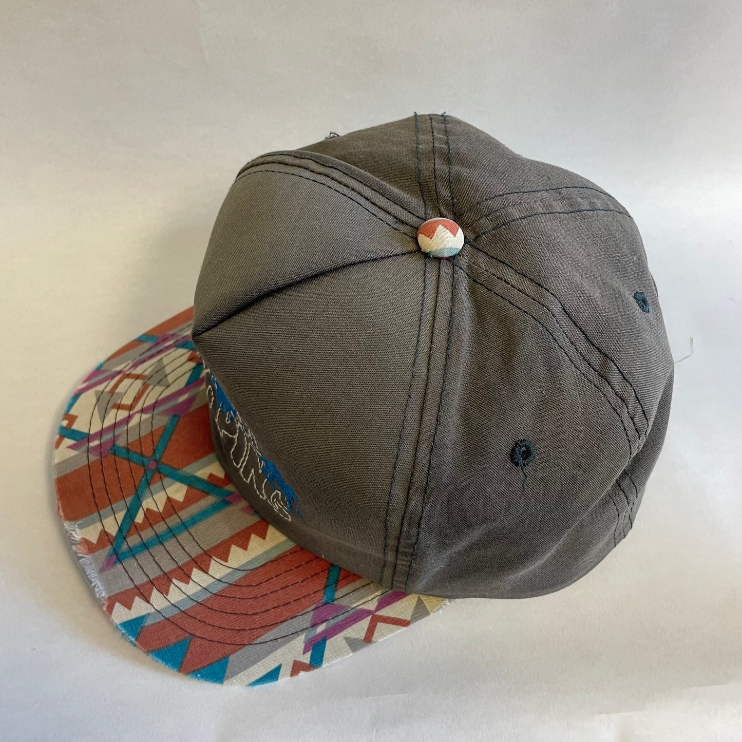 Vintage Team Roping Aztec Snapback Hat