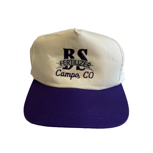 Vintage BS Fertilizer Campo Colorado Snapback Hat